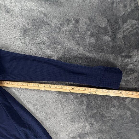 Under Armour ColdGear Auburn Tigers Women S Navy Long Sleeve Shirt Loose Fit - Picture 9 of 11